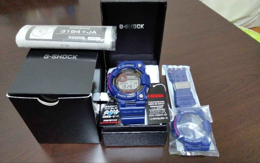 フロッグマン　メンインネイビー　限定　gwf-1000nv　frogman