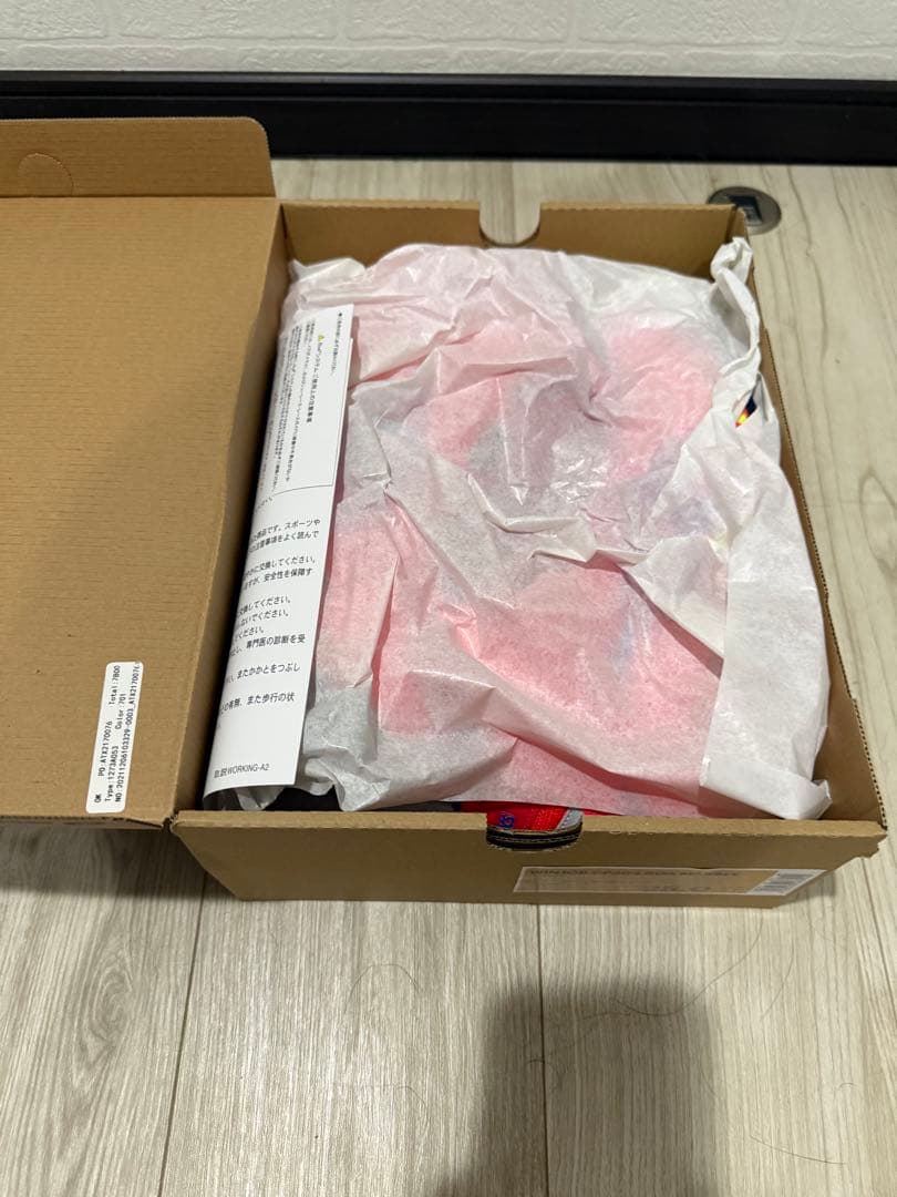 ASICS 安全靴 限定カラーピンク/ブルー ハイカット