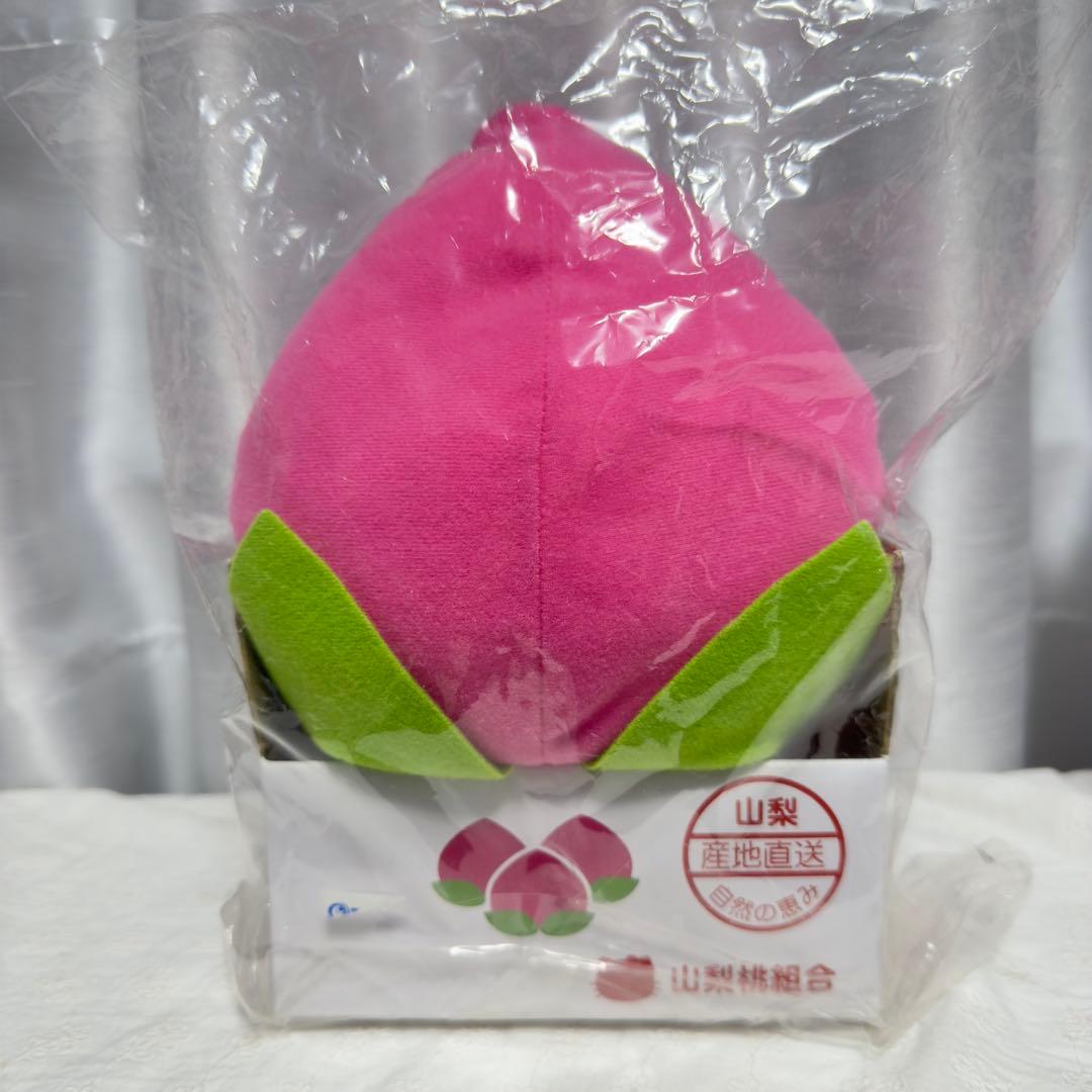 レアハローキティ 山梨 桃 マスコット 箱入り 着ぐるみ ぬいぐるみ