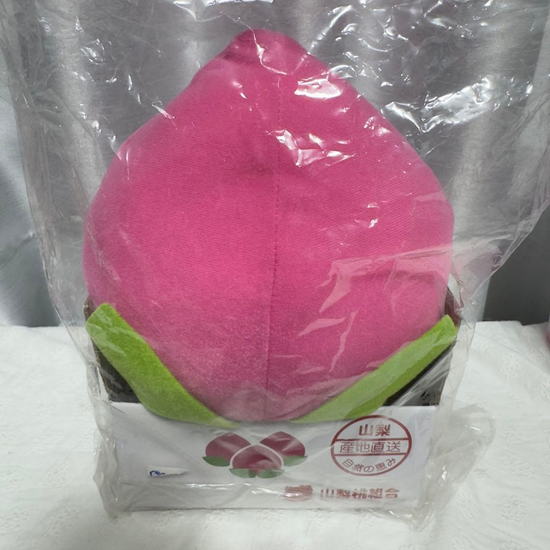 レアハローキティ 山梨 桃 マスコット 箱入り 着ぐるみ ぬいぐるみ
