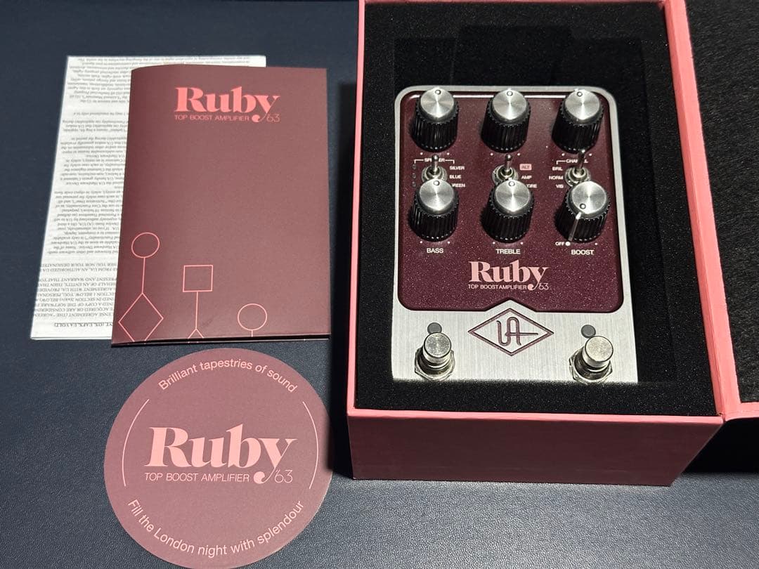 ギター UAFX Ruby
