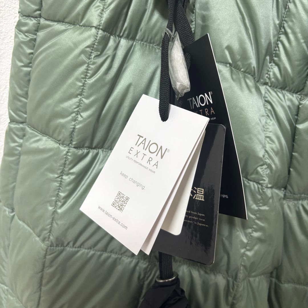 【新品】TAION タイオンエクストラ ダウンパンツ オリーブ　2way M