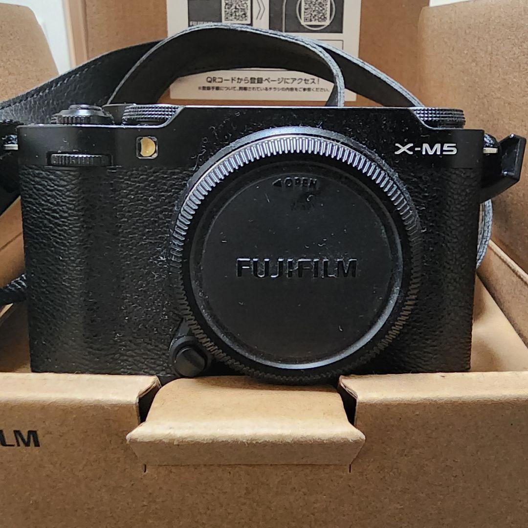 富士フイルム　x-m5 保証書付美品