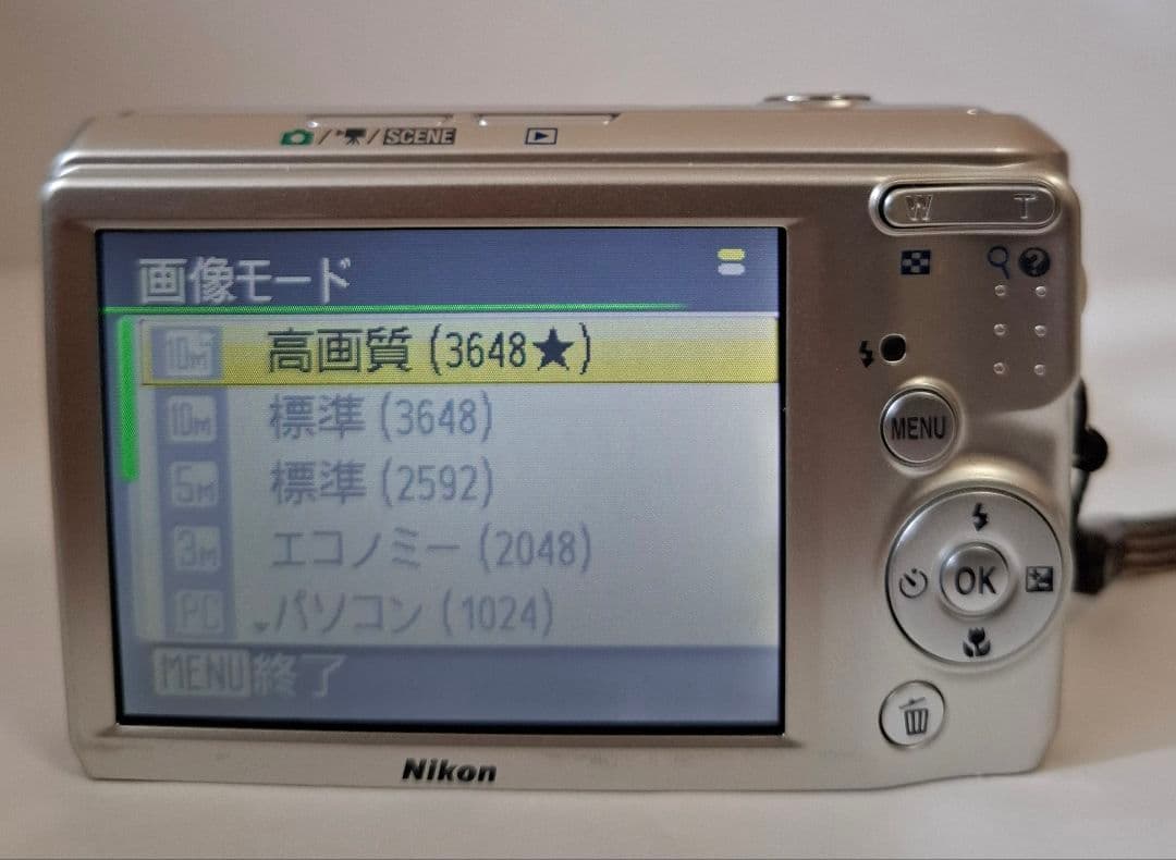 [美品]NIKON クールピックス COOLPIX L20 デジタルカメラ