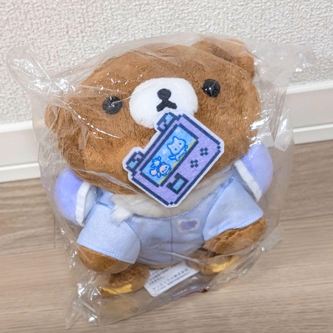 ゲーミングリラックマ　チャイロイコグマ　ぬいぐるみ　シール　4点セット