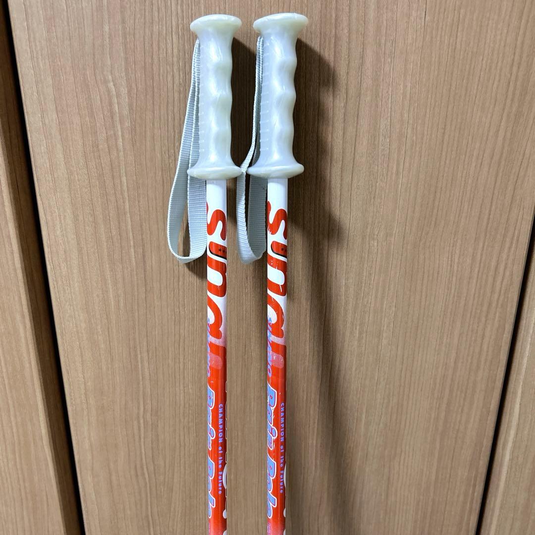 HART ジュニアスキー 117cmビンディング ストック 3点セット 女の子