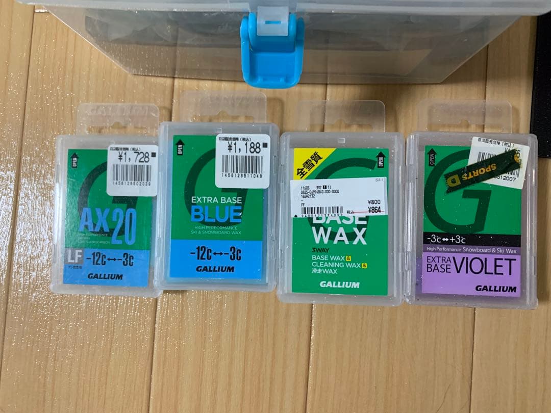 GALLIUM ホットワックスセット & IGNIO スタンド