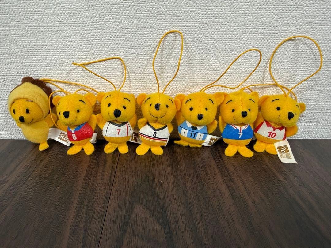 【入手困難】くまのプーさん　ミニマスコット　キーホルダー　缶バッジ　平成　希少