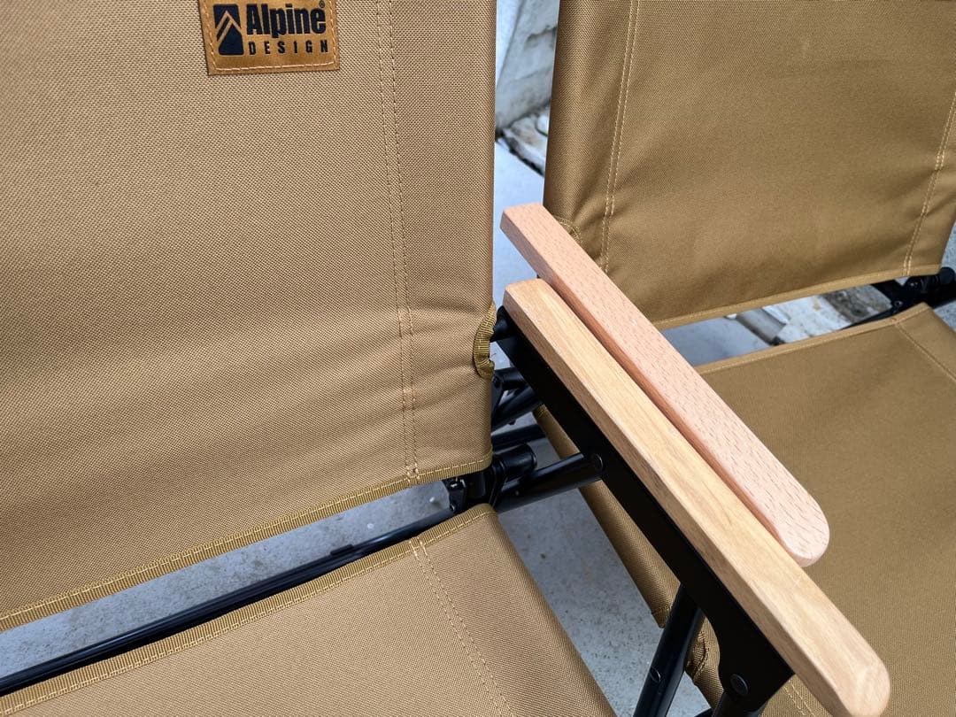 Alpine Design アウトドアチェア 4脚セット