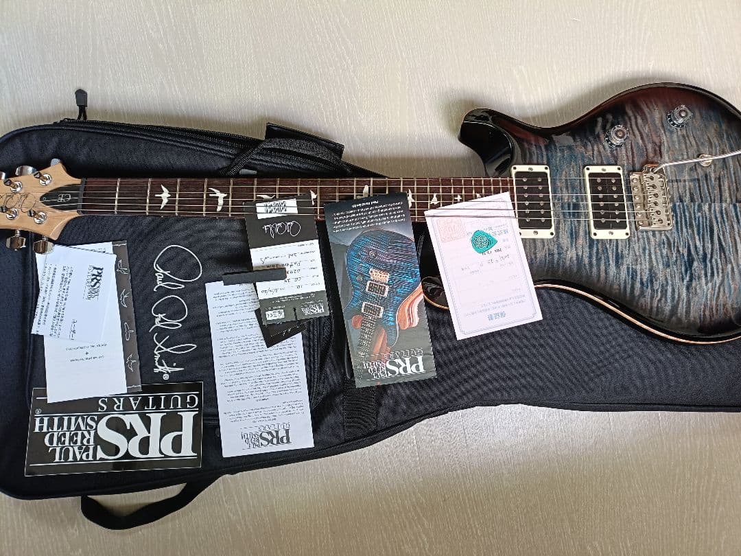 ギター PRS CE Custom 24 faded blue smokeburst