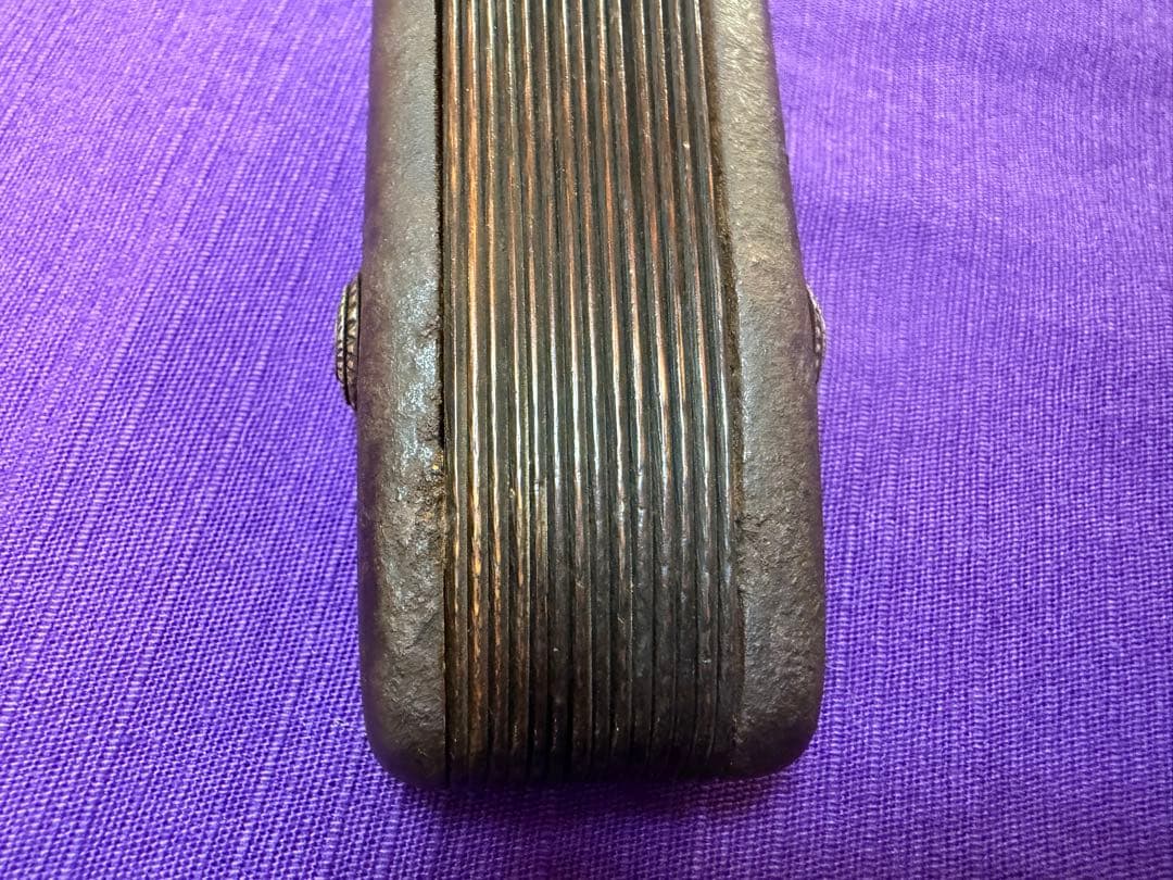 希少品　日本画　浮世絵師　歌川國歳肉筆　龍図鉄扇　軍扇（手慣らし鎧兜日本刀装具侍