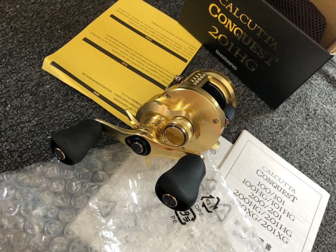 シマノカルカッタコンクエスト 201HG
