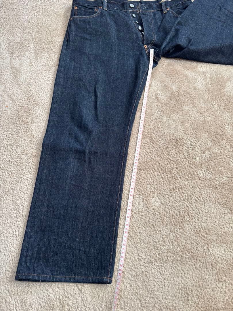 【超美品 レア】正規品 EVISU デニムNO.2 2000 日本製 白ペイント