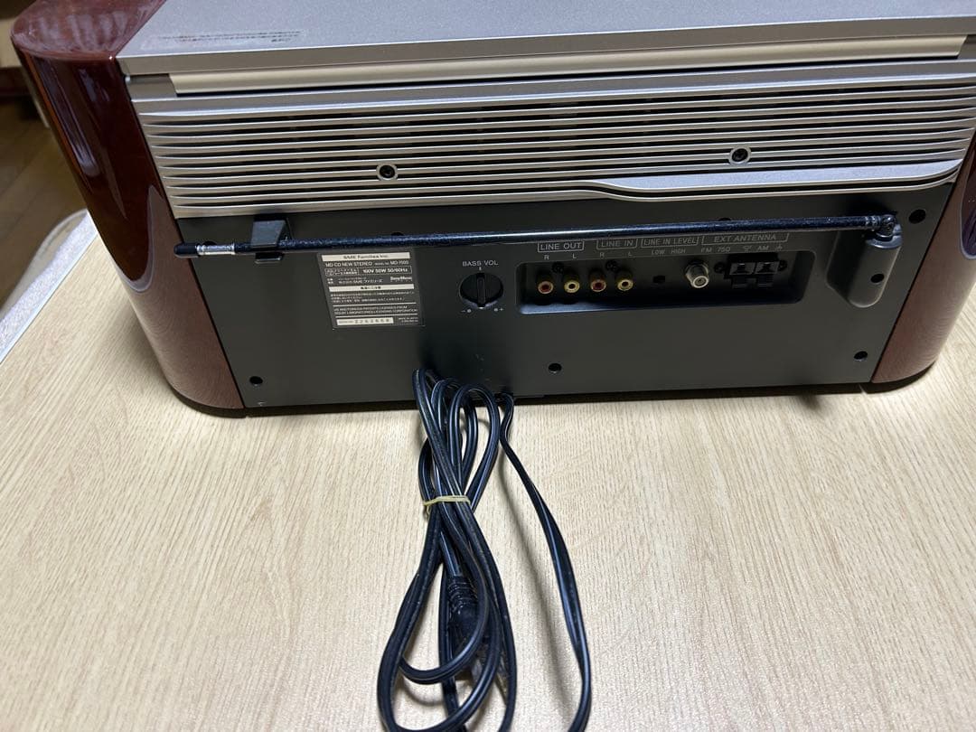 モ*ん様 SONY CELEBRITY Ⅱ MD-7000 CD MD ラジオ