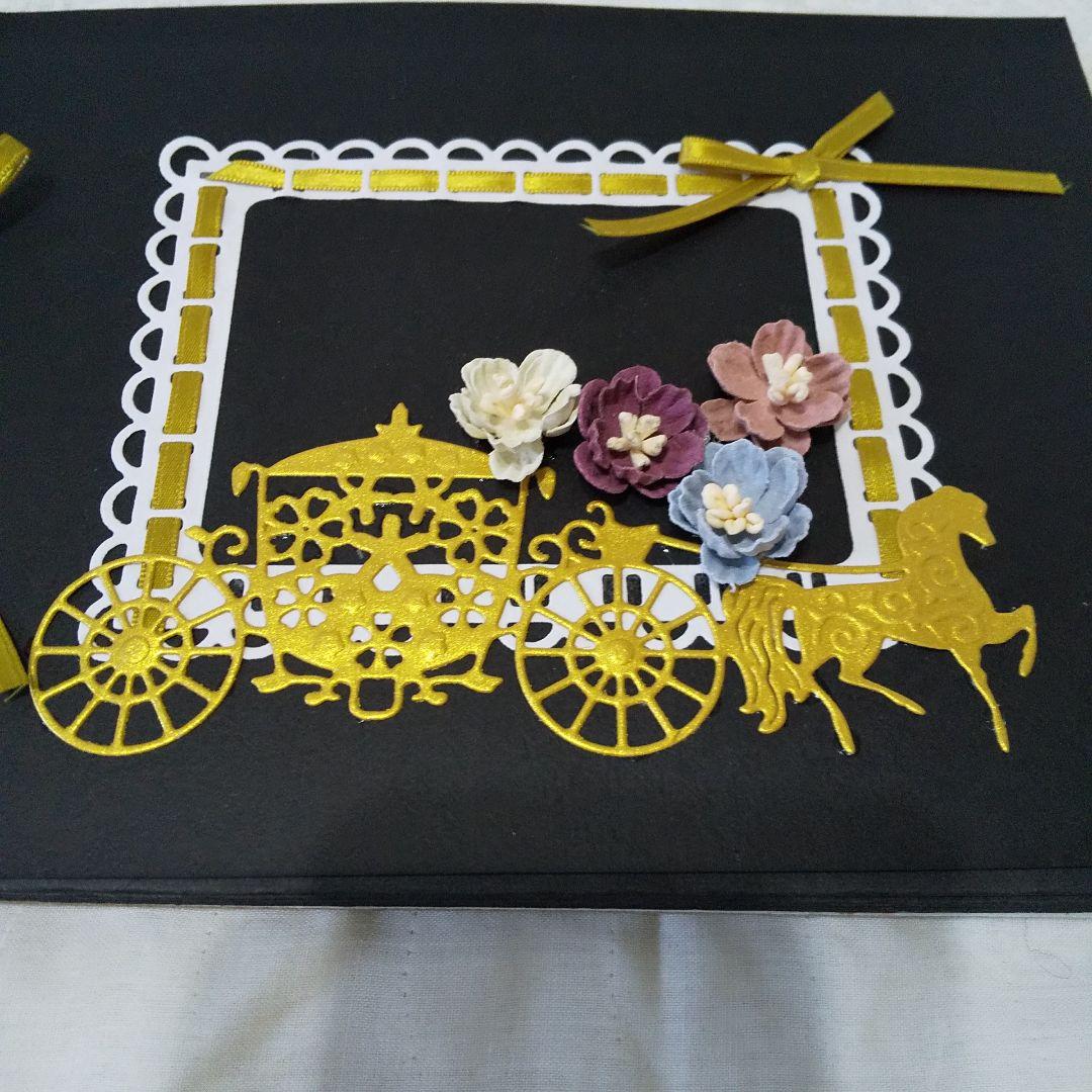 ポストカードファイル　アンティーク　ジャンクジャーナル