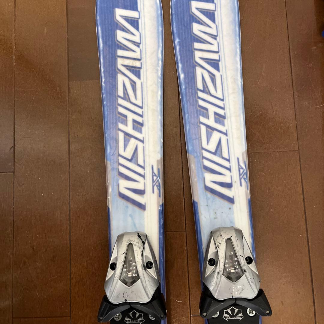 子ども用スキー板　スキー靴　ストックセット