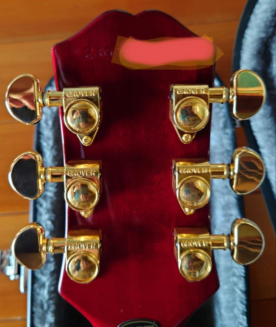 エピフォン レスポールカスタム Alex Lifeson Axcess