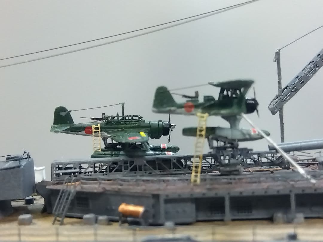 1/700フルハル精密模型 帝国海軍戦艦 榛名完成品