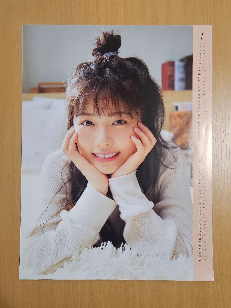 小芝風花　2019カレンダー 直筆サイン入り