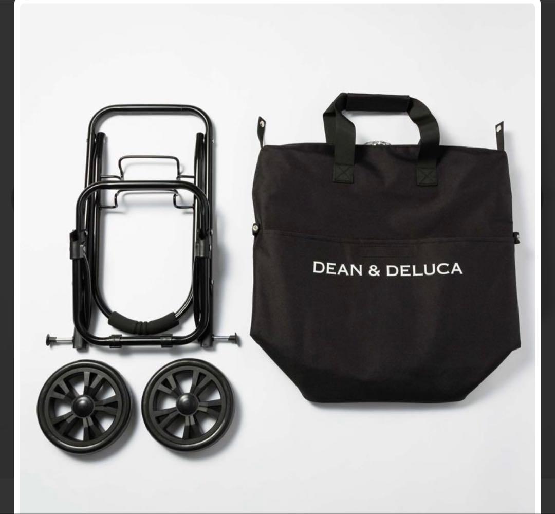 DEAN & DELUCAショッピングキャリー ブラック 2025 新品
