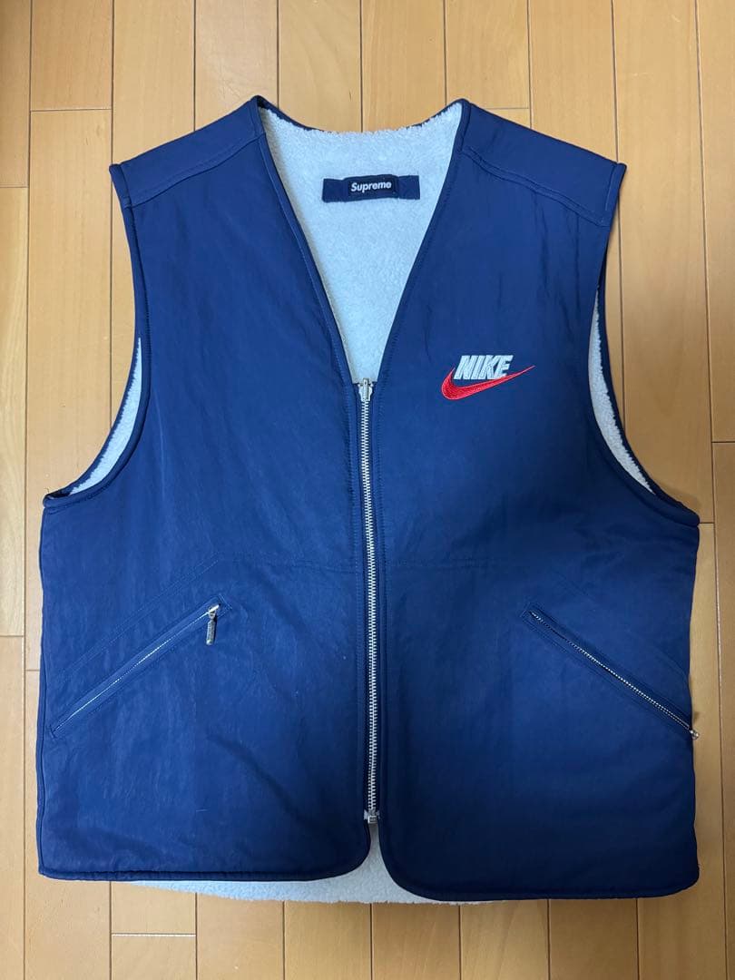 ヒ*デ様 Supreme × Nike ナイロンベスト/シュプリーム　ナイキ　ネ