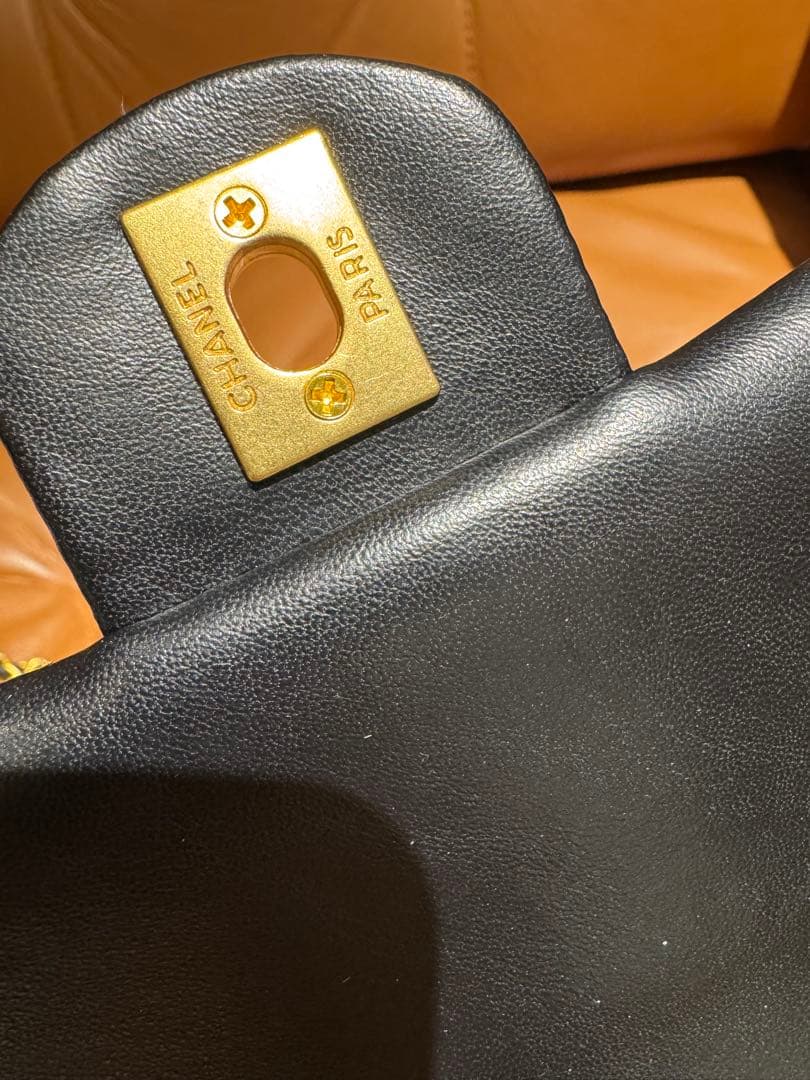 CHANELブラックショルダーバッグ　キルティングノベルティ商品非売品