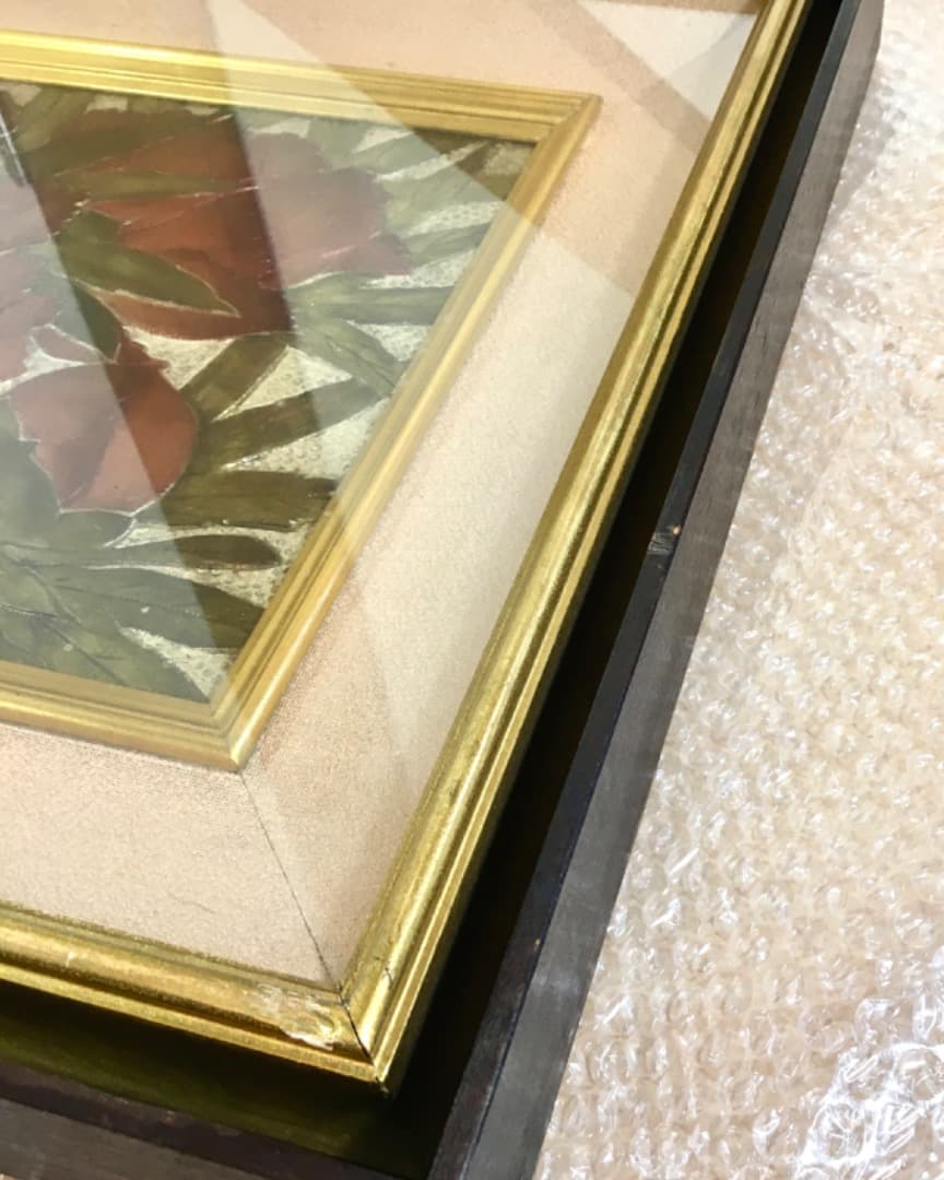 ○【彫金 緋牡丹】船越春秀 彫金打出 彫金 打ち出し 牡丹 傑作 金属工芸