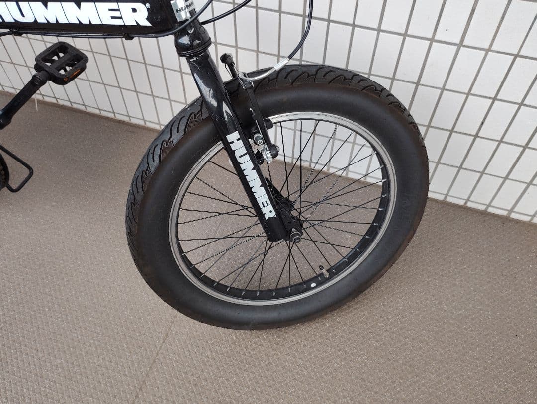 【Wilson Edradさま】HUMMER ハマー 折りたたみ自転車 ブラック