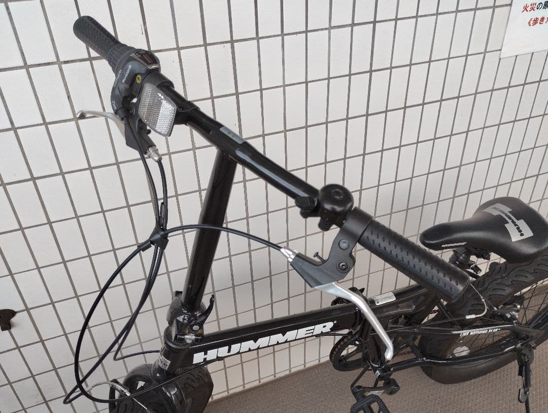 【Wilson Edradさま】HUMMER ハマー 折りたたみ自転車 ブラック