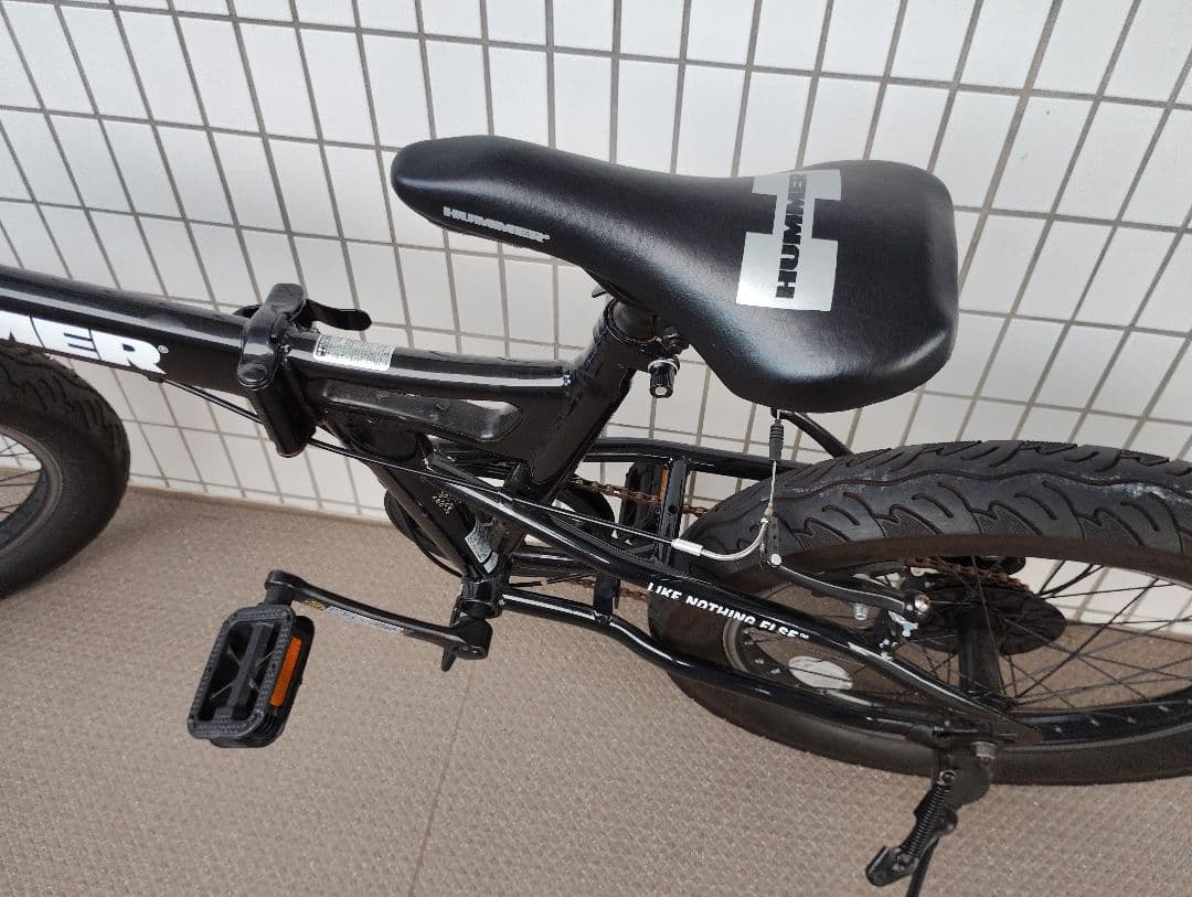 【Wilson Edradさま】HUMMER ハマー 折りたたみ自転車 ブラック