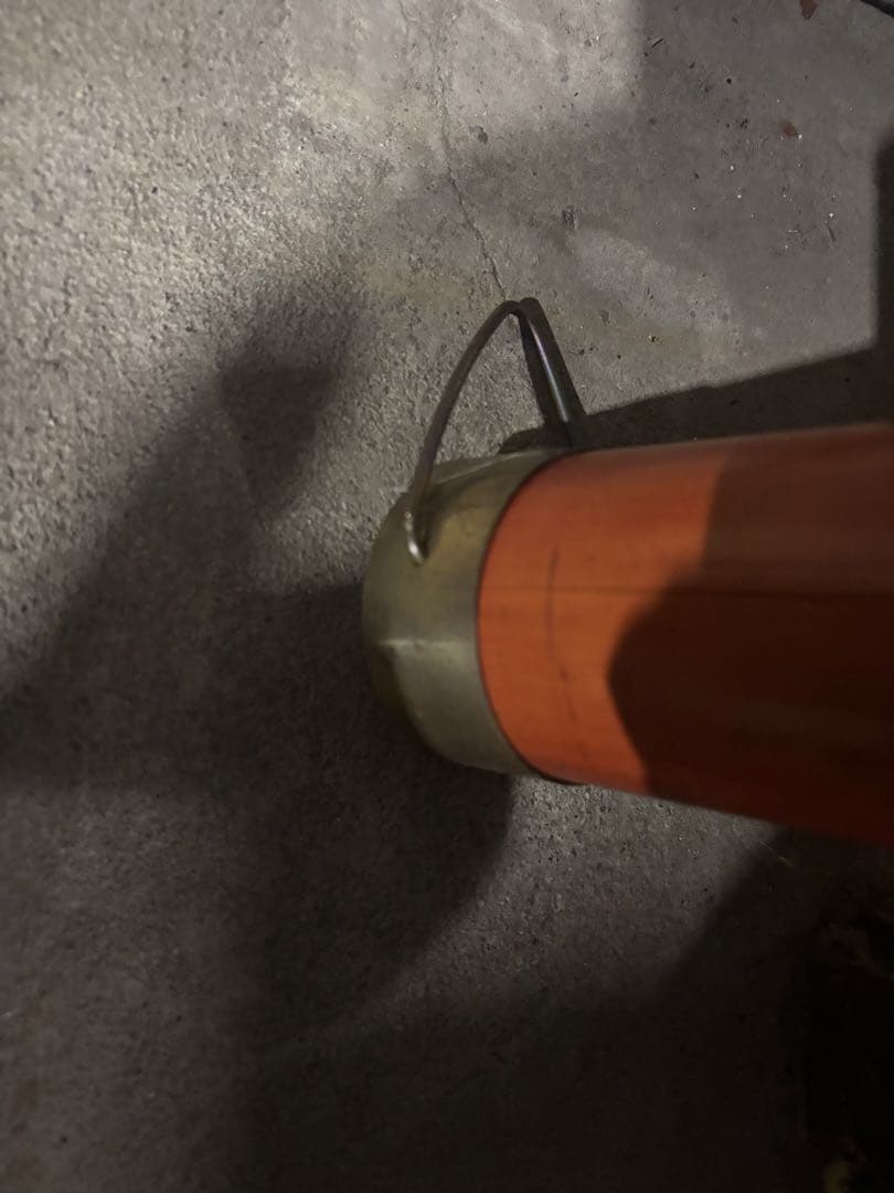 自在鉤 鯉 囲炉裏 真鍮 アンティーク