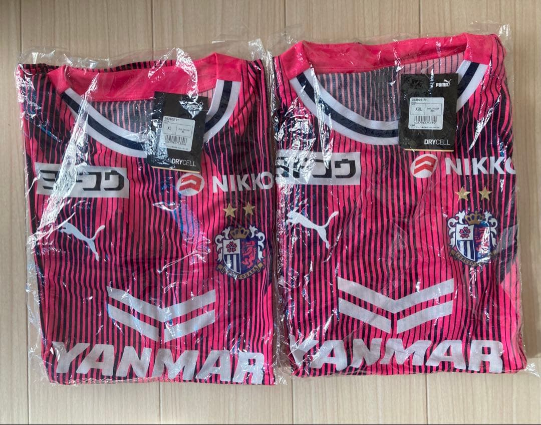 (在庫処分)セレッソ大阪 2024リミテッドユニフォーム XL XXL2点セット
