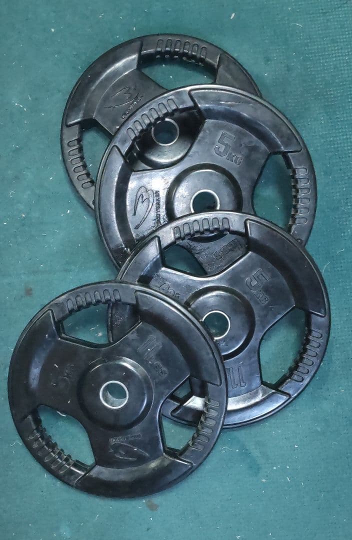 BODYMAKER 5kgプレート 4枚 28mm 用