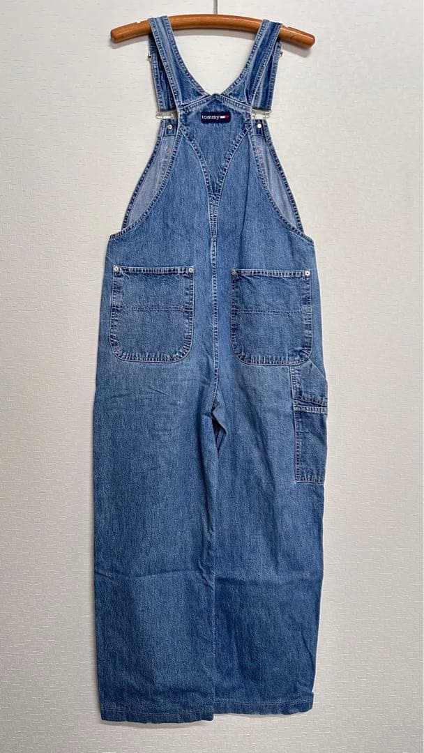 usa古着　90‘s TOMY  デニムオーバーオール　Mサイズ