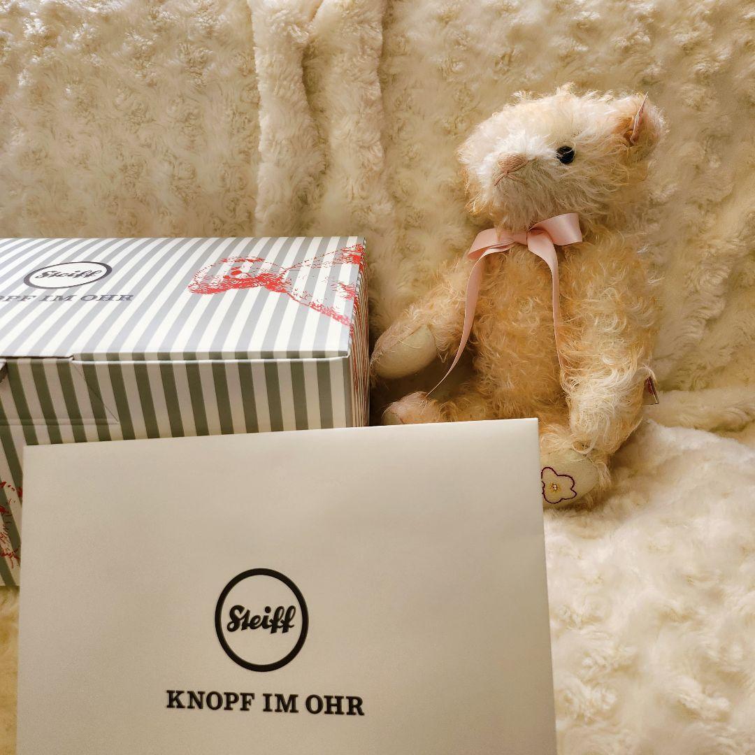 ✳限定1500体・保証書付✳Steiff シュタイフ ティディベア ウメ 限定品