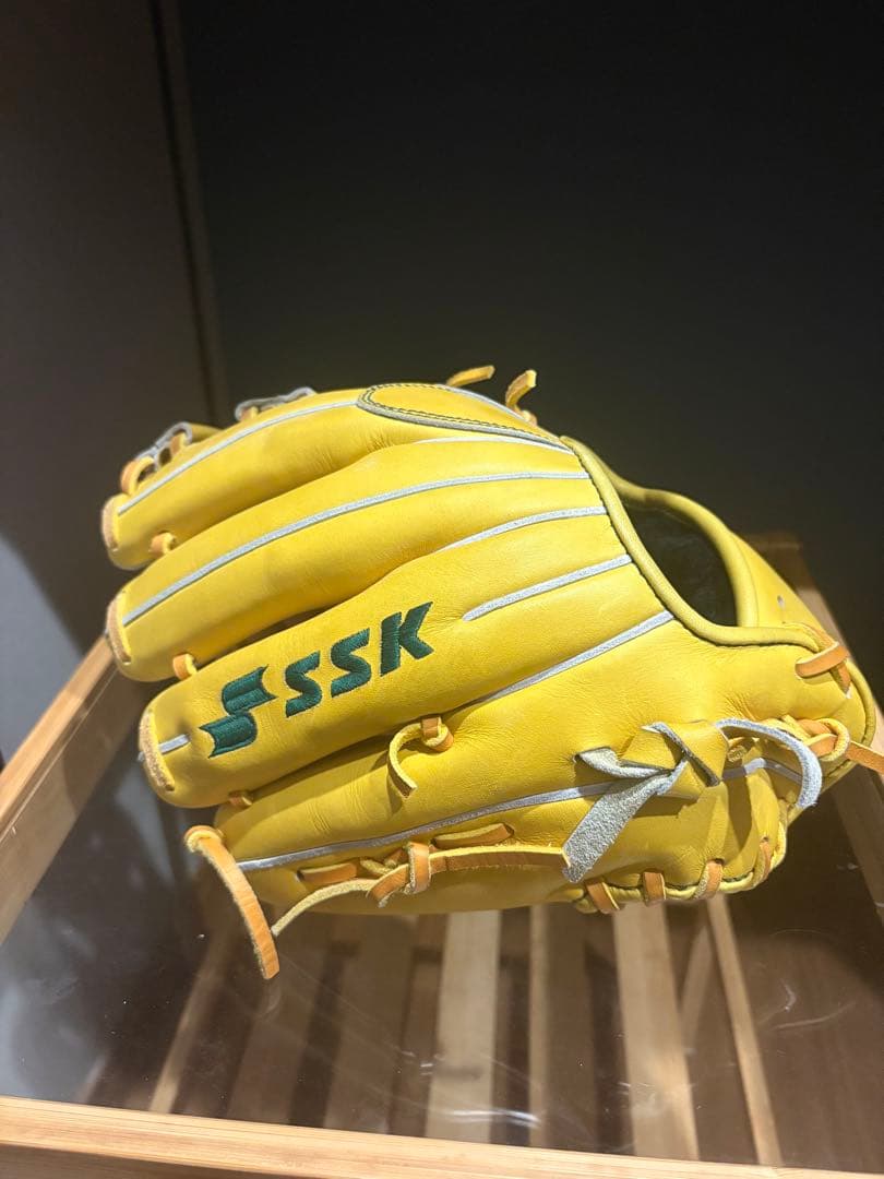 SSK 軟式内野用オーダー イエロー