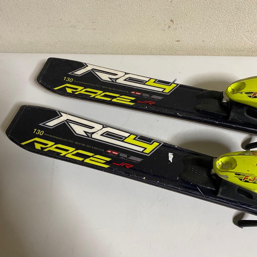 スキー・ビンディングセット FISCHER スキー板 RACE JR 130cm