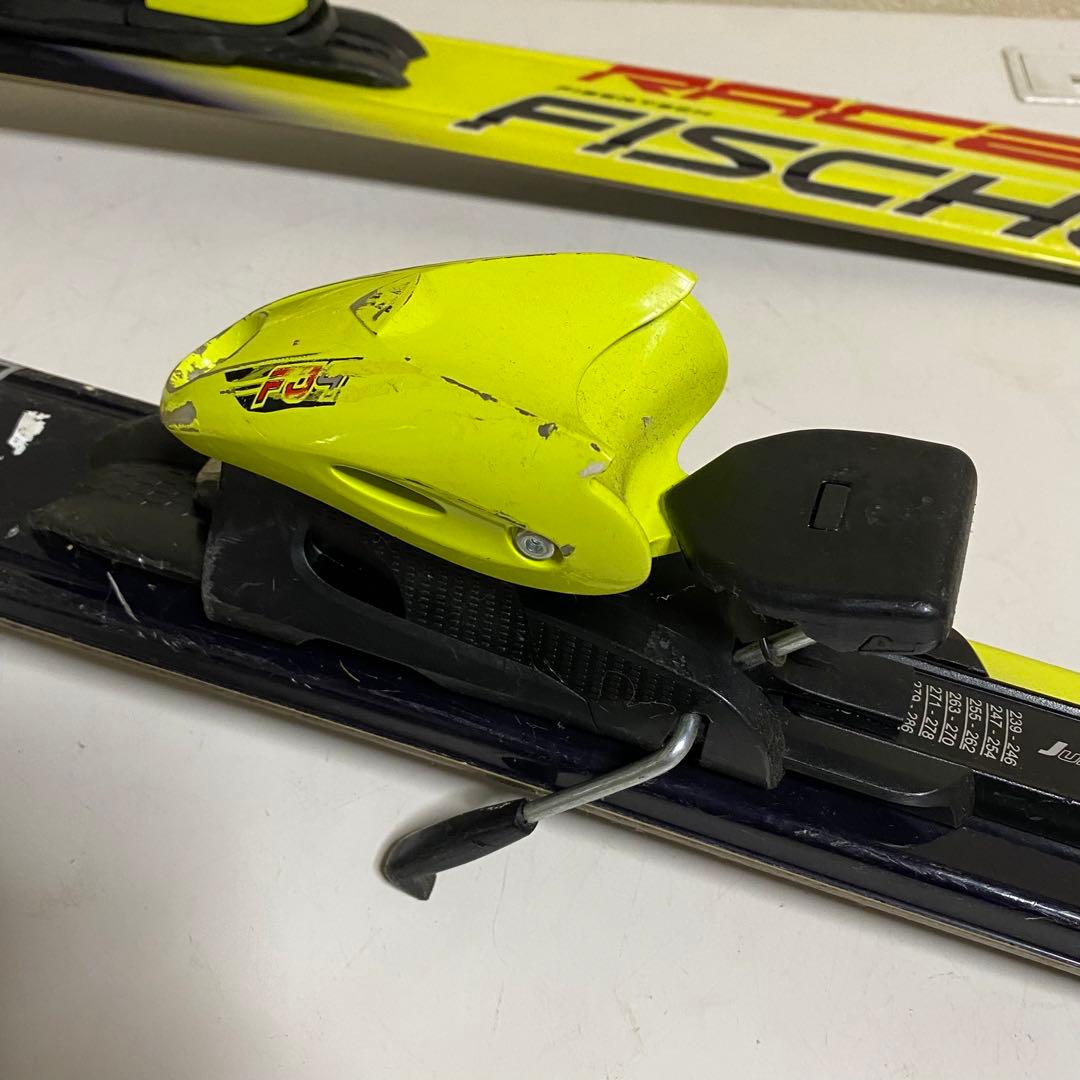 スキー・ビンディングセット FISCHER スキー板 RACE JR 130cm