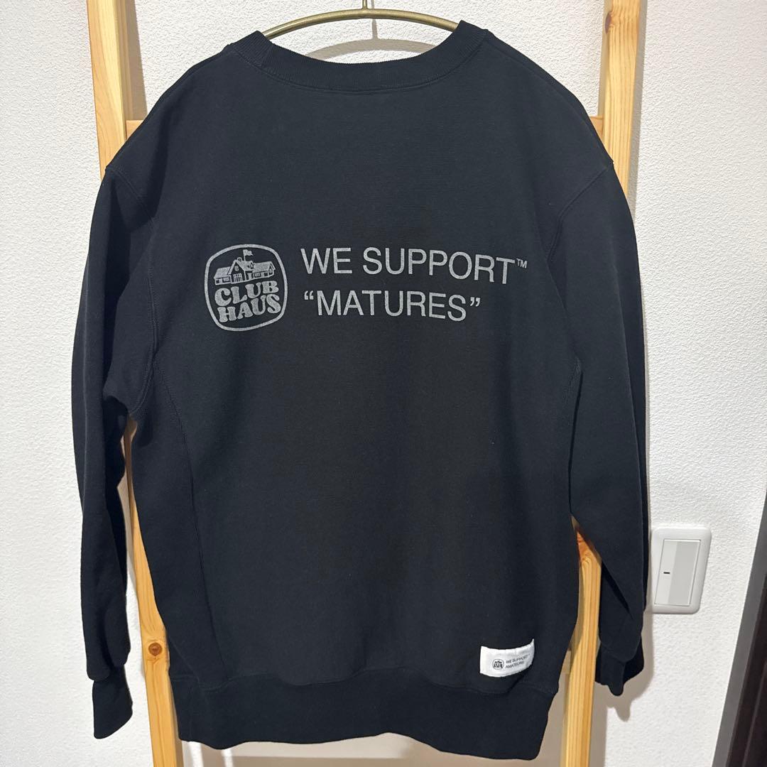 【完売品】美品CLUBHAUS 伊勢丹ポップアップSweat Shirts