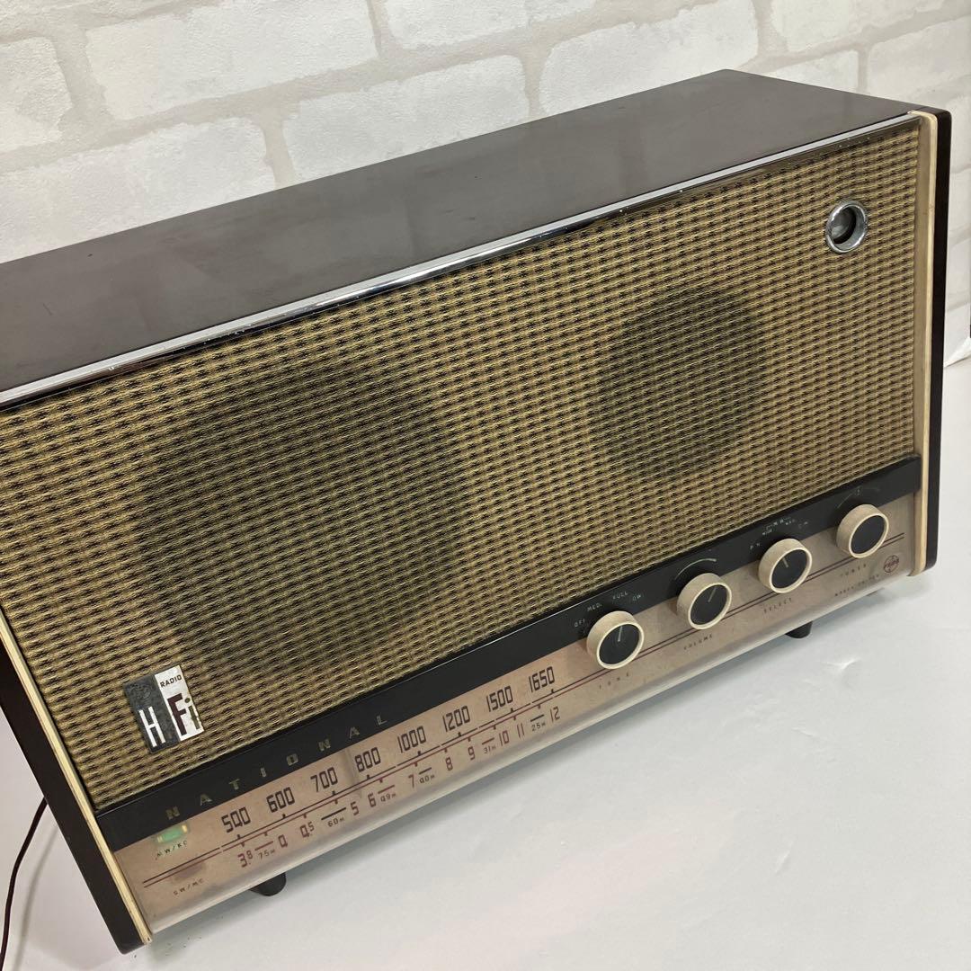 1957年　ナショナル5球スーパーラジオ　真空管ラジオ　Hi-Fi EA-700