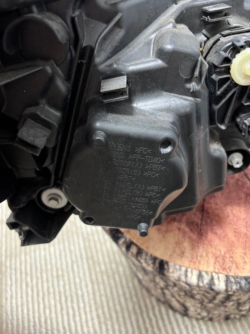 LEDヘッドライト クリアレンズ 2個セット