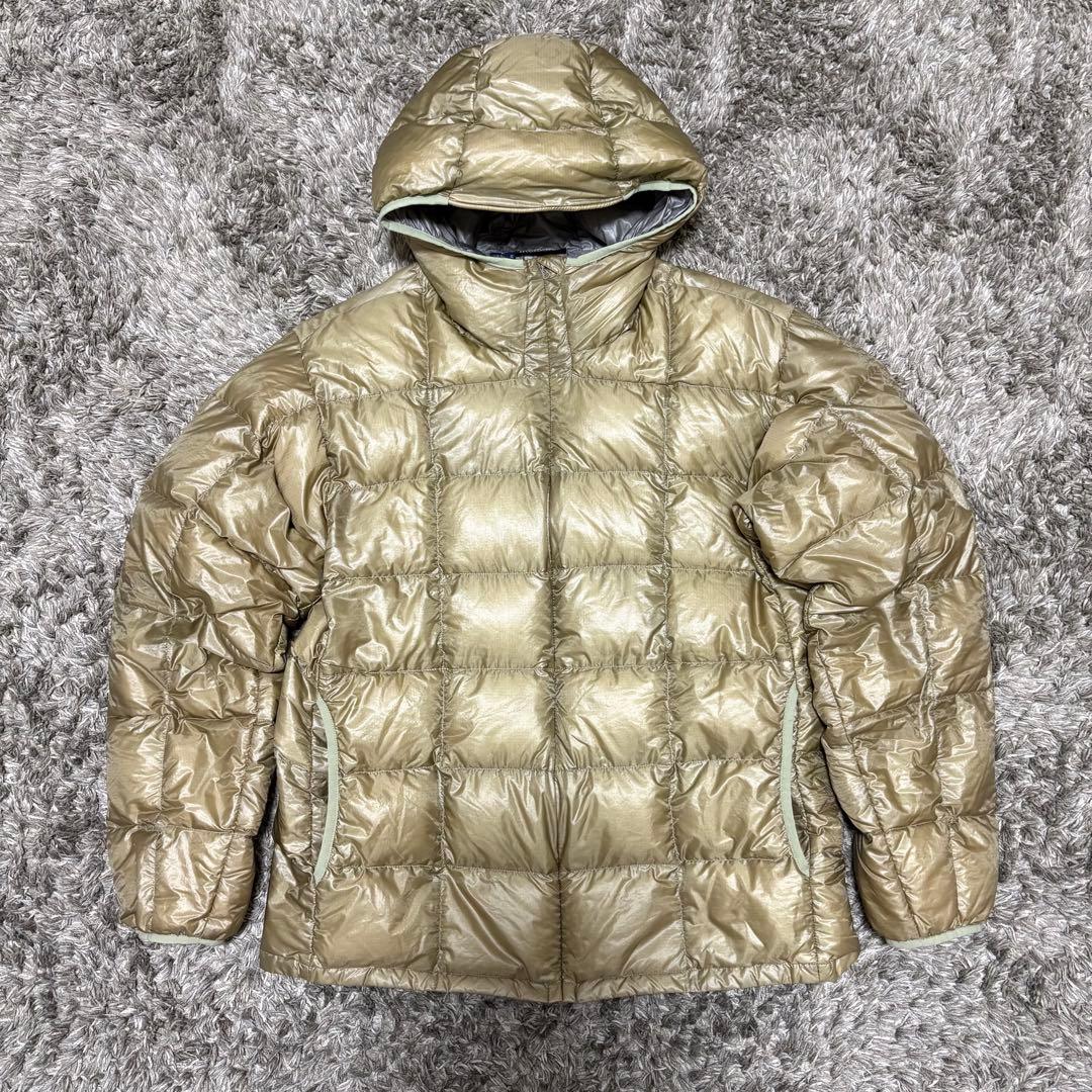 【2月12日まで】mont-bell ダウンジャケット ゴールド ベージュ