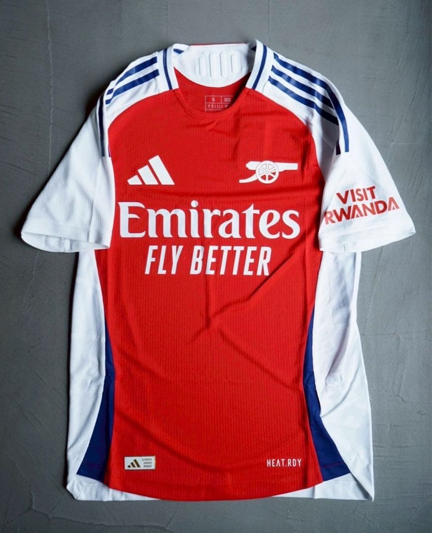 アーセナル 24/25 オーセンティック ユニフォーム ホーム 半袖 正規品 M