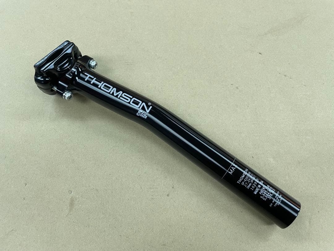 THOMSON Elite シートポスト 27.2mm セットバック トムソン