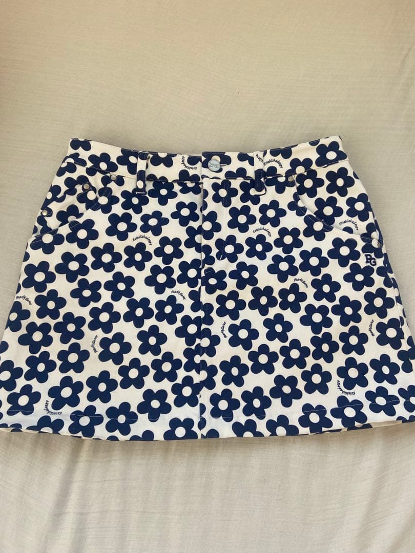 PEARLY GATES 花柄スカート サイズ1