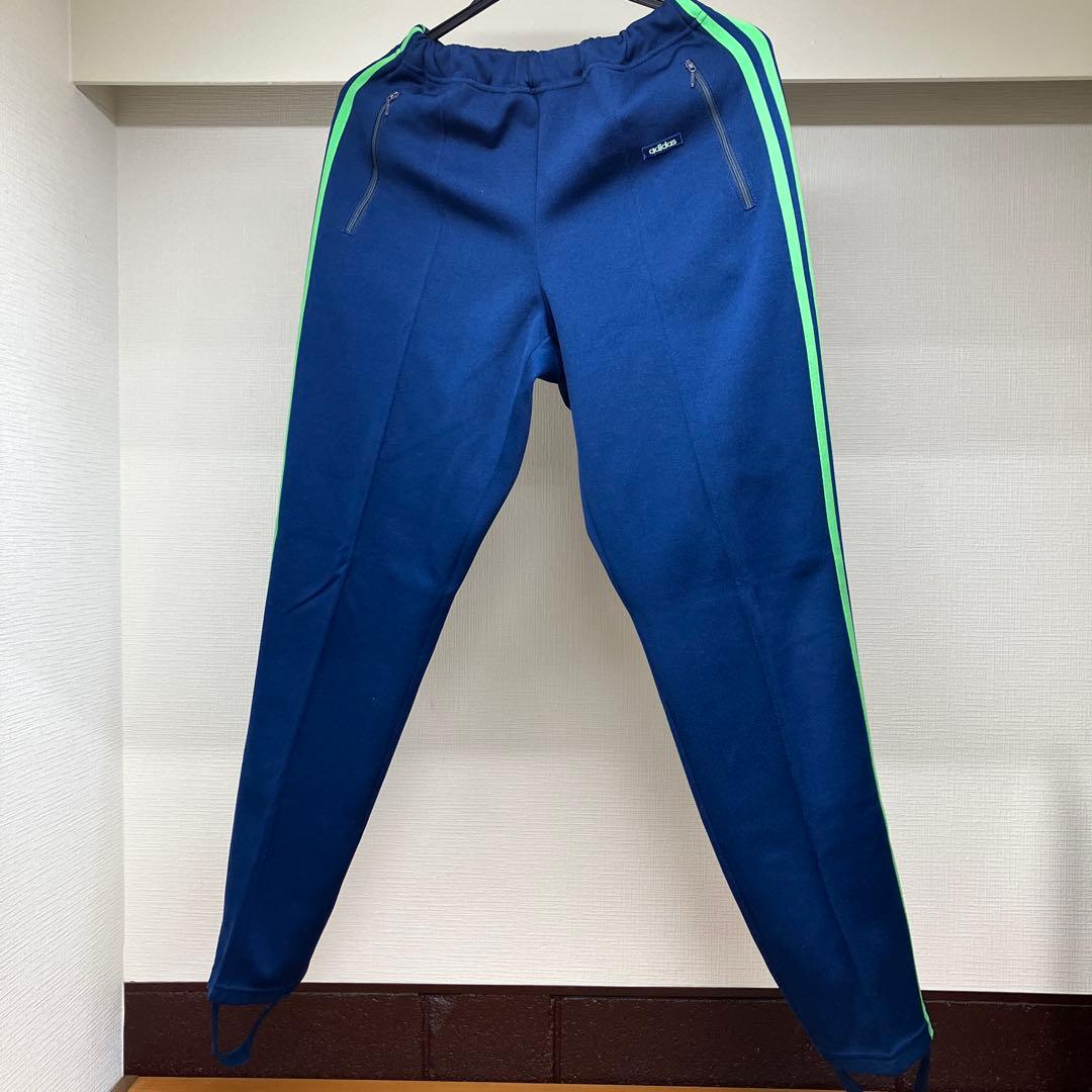 ⑱adidas トラックパンツ 5号70s 80s デサント製 アディダス