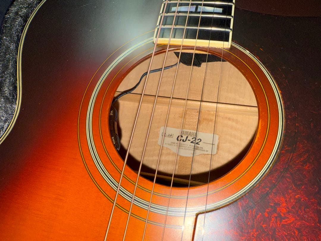 YAMAHA CJ-22 アコースティックギター サンバースト　ヤマハ