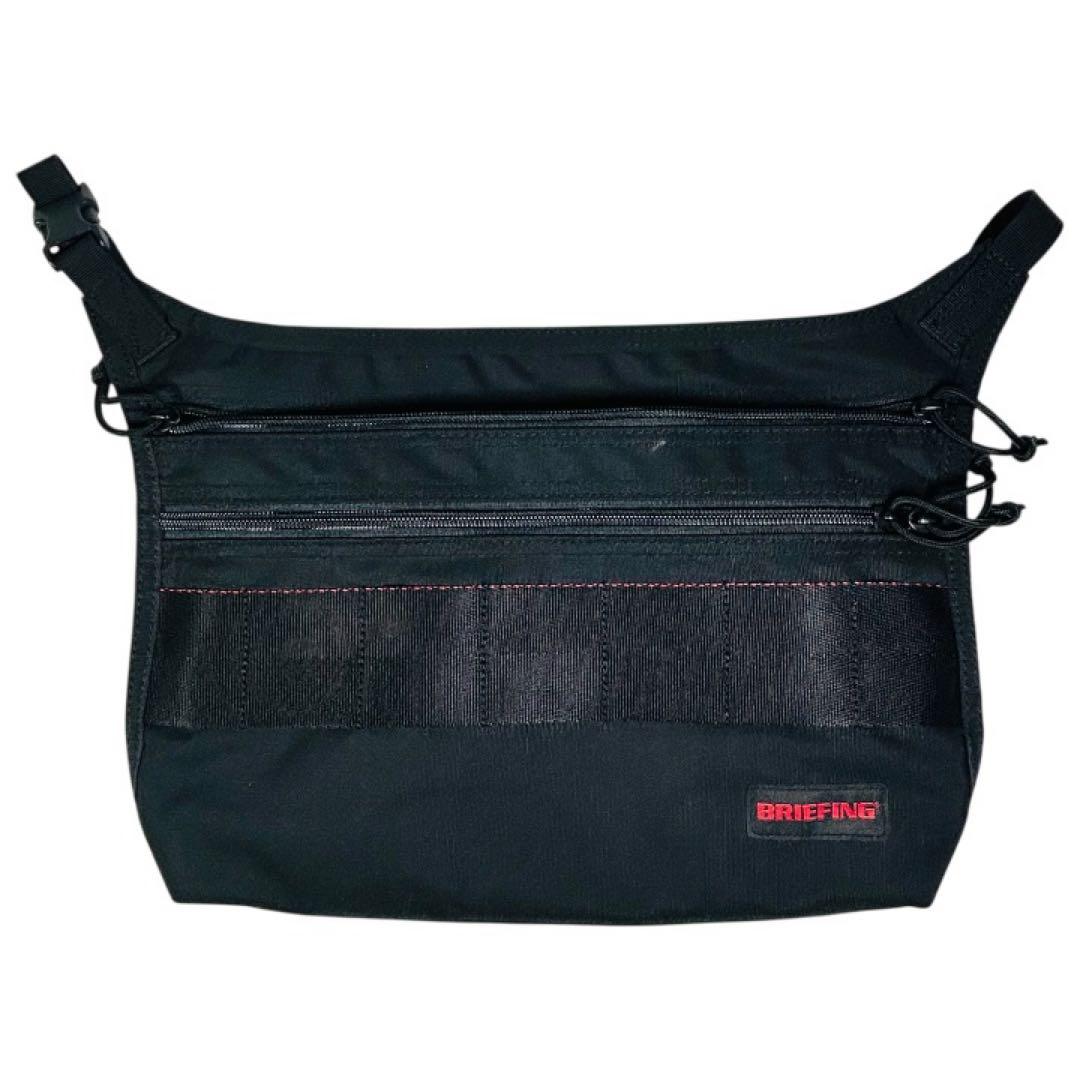 【✨美品✨】BRIEFING MW GENII サコッシュ 黒ショルダーバッグ