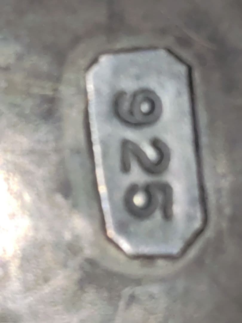 古美術品1800年代Navajoターコイズ.シルバー彫金バックル