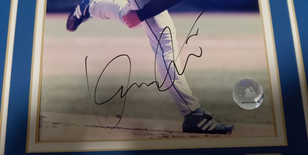 MLB、直筆サイン、石井一久、ルーキーイヤー記念パネル、限定商品シリアルナンバー